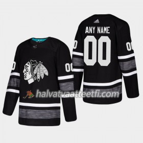 Miesten NHL Chicago Blackhawks Pelipaita Custom 2019 All-Star Adidas Musta Authentic